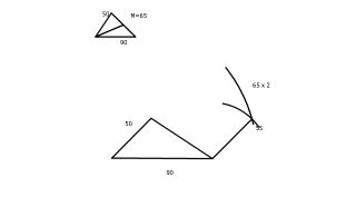 Triangle a Partir de dos costats i una mitjana