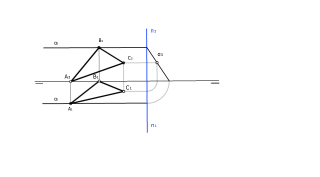 DETERMINAR LAS PROYECCIONES DE UNA FIGURA CONTENIDA EN UN PLANO PARALELO A LA lt