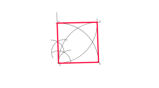 CUADRADO DADO EL LADO AB