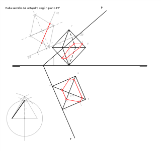 Octaedro seccionado (camb. plano)