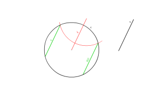 (1) CIRCUNFERENCIA HALLAR CUERDA. TRASLACIÓN