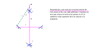 ana galindo recta con punto exterior