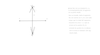 1- MEDIATRIZ DE UN SEGMENTO - Carlos Larios