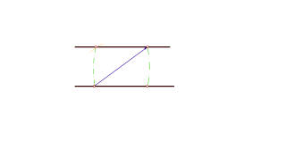 RECTA PARALELA A OTRA  s POR UN PUNTO  p