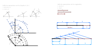 OPERACIONES CON ÁNGULOS Y SEGMENTOS