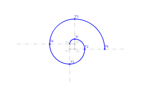 Corbes tècniques. Construcció D'una voluta