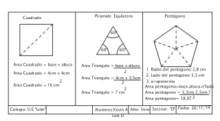 Calculo del area 