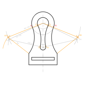 6. Figura con tangencias