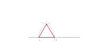 Triángulo equilátero dado su lado
