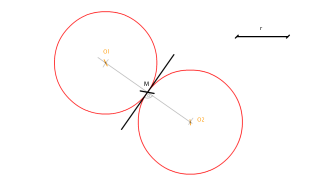 9. Circunferencias que pasan por un punto y son tangentes a una recta.