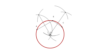 Circunferencia que pasa por 3 puntos