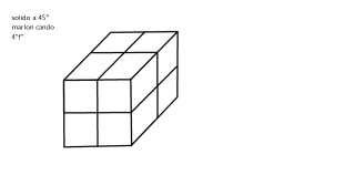 solido a 45º
