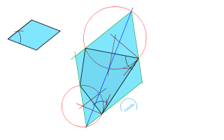 rombo circunscribe a cuadrilátero