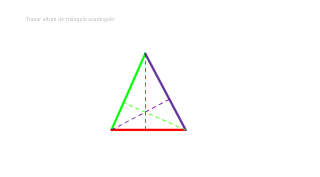 Ejercicio N°10 - Altura de triángulo acutángulo