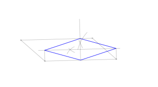 Equivalencia de un cuadrilatero a un rombo