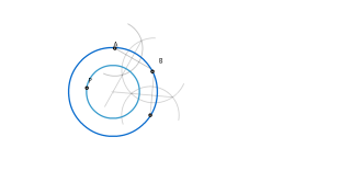 Trazar la circunferencia 