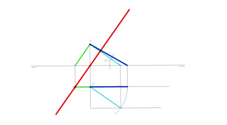 plano perpendicular al segundo bisector