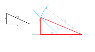 Triángulo rectángulo 2