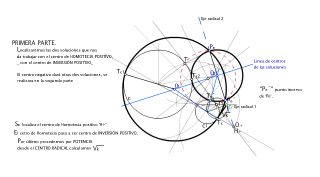 TANGENCIAS ENTRE CIRCUNFERENCIAS