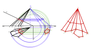 SD02_INTERSECCIÓN PIRÁMIDE-PLANO PROYECTANTE, DESARROLLO Y TRANSFORMADA