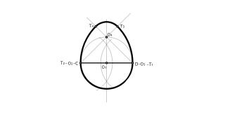 Ovoide dado el eje menor