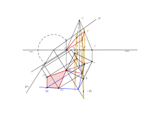 Sección plano pirámide