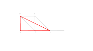 karratu batekiko baliokidea den triangelua