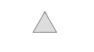 Construcció d'un triangle equilàter.