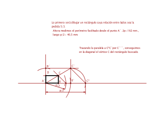 Trazado de rectángulo