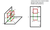 PROYECTAR  UN CUADRO PARALELO AL PLANO VERTICAL 