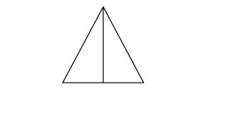 triángulo equilatero