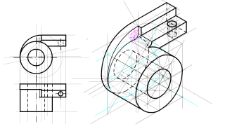 PAU RM 2O10 PERSPECTIVA AXONOMÉTRICA