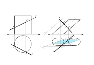 Intersección de recta con cilindro
