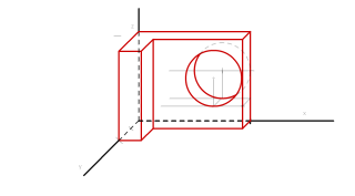 Figura en persp. caballera