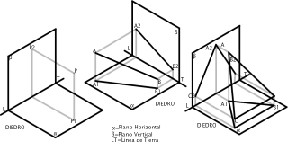 Proyeccion ortogonal sobre dos planos