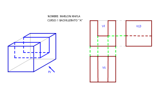 DETERMINAR LAS VISTAS PRINCIPALES DEL SOLIDO 2