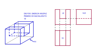 DETERMINAR LAS VISTAS PRINCIPALESDEL SOLIDO NUMERO 2