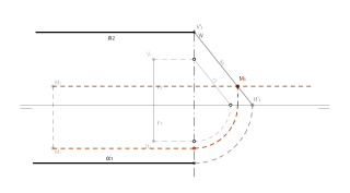 Representar el plano paralelo a la LT, que contiene al punto M y es paralelo a la recta r.
