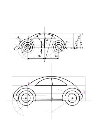 Ejercicio tangencias coche selectividad 2016 Alba C