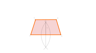 TRAPEZIO ISOSZELEA, oinarriak eta altuera ezagutuaz