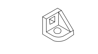 Vistas Sólido Isométrico