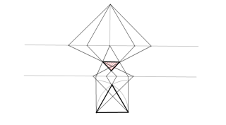 perspectiva conica triangulo