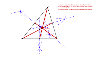 25.- Draw the medians and the barycentre of the triangle