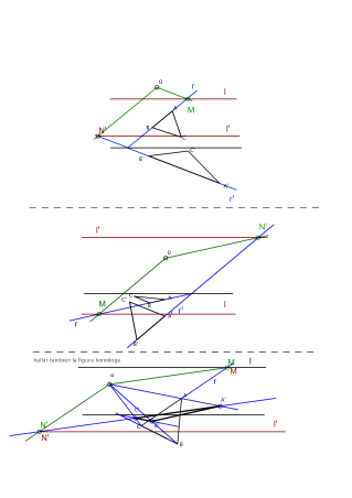 RECTAS LÍMITE EN HOMOLOGÍA