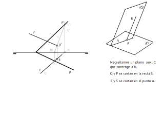 Intersección Recta-Plano