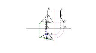 PROBLEMA DIEDRICO GOTA