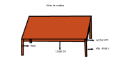 mesa de madera