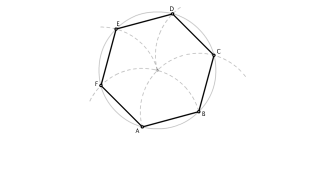 Hexágono Regular dado un lado