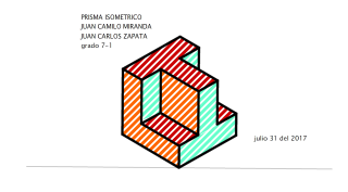 prisma isometrico