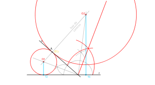 PRR_Circunferencias tangentes a dos rectas que contienen un punto